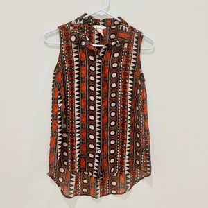 H&M - Orange/Black Tunic